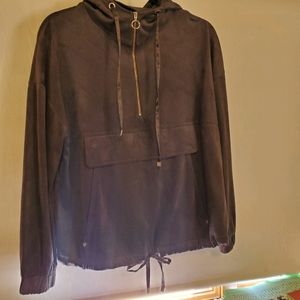 Zara Velvet Khaki Sweater